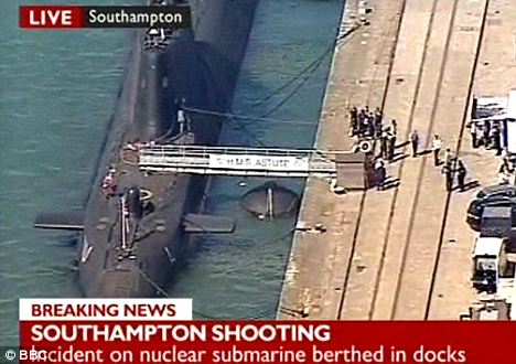 英國(guó)核潛艇上發(fā)生槍擊事件 造成一死一傷