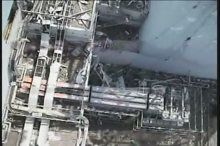 機器人拍攝福島核電站1號機組反應堆內景象