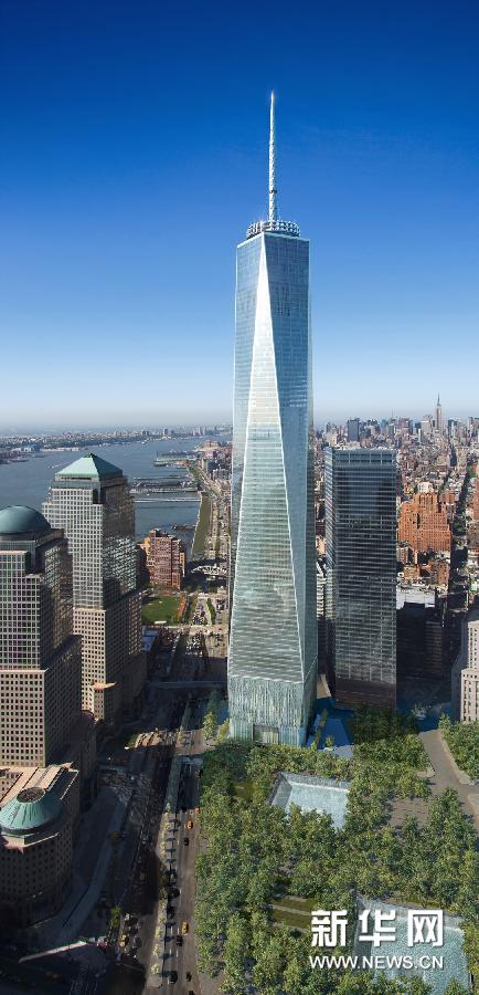 【圖】紐約世貿中心重建效果圖發布