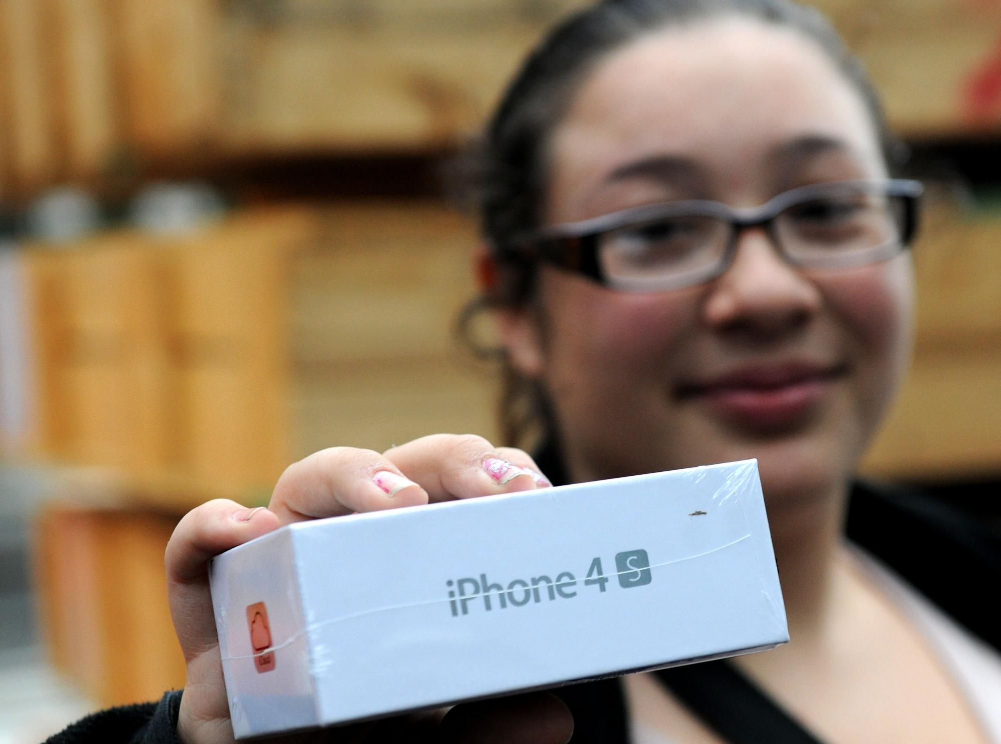 iPhone 4S全球熱賣