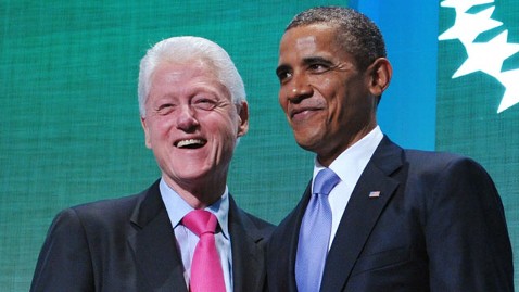奧巴馬與克林頓聯手籌款 或籌得360萬美元