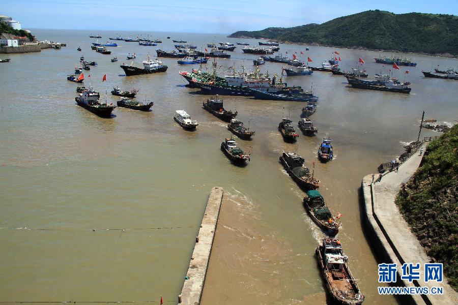 “海葵”升級為臺風 浙滬皖魯嚴陣以待