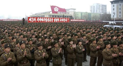 金正恩將朝鮮人民軍數(shù)十名軍官提拔為將官