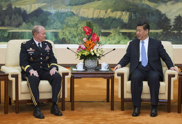 美軍參謀長訪華 再為重返亞太戰(zhàn)略辯護(hù)