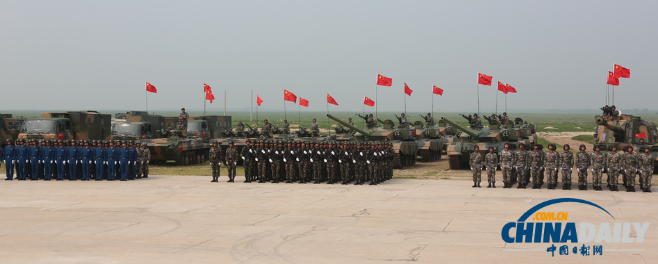 中俄聯(lián)合反恐軍演今起舉行 中方遠(yuǎn)程投送兵力（圖）