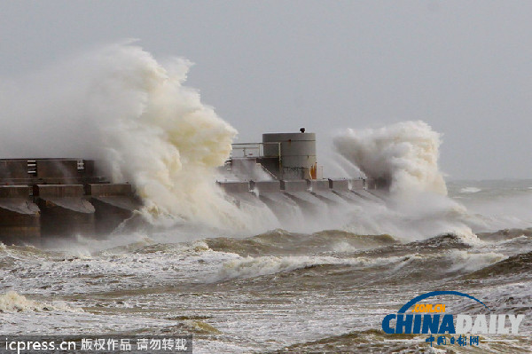 歐洲多國遭遇強風暴襲擊 十余人死亡損失慘重（組圖）