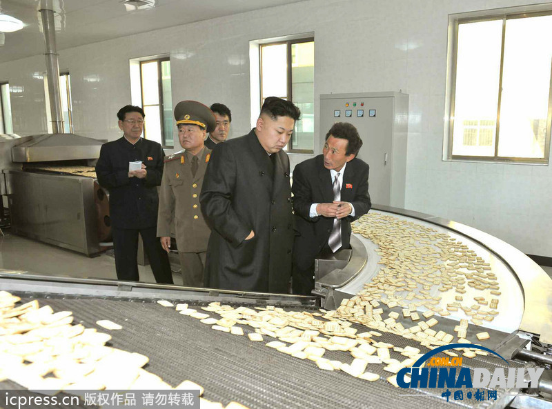金正恩視察食品加工廠 對日常工作進行現場指導