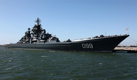 俄羅斯核動力巡洋艦將參與運送敘化武行動