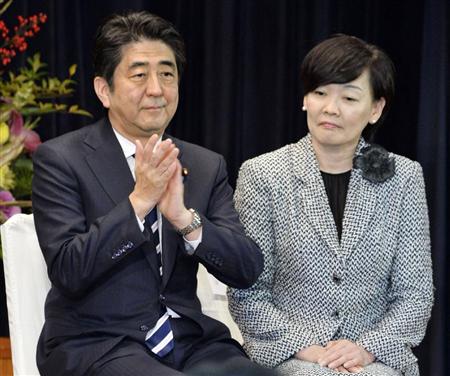 安倍夫人談與安倍婚姻 媒體預(yù)測2014年會(huì)否離婚