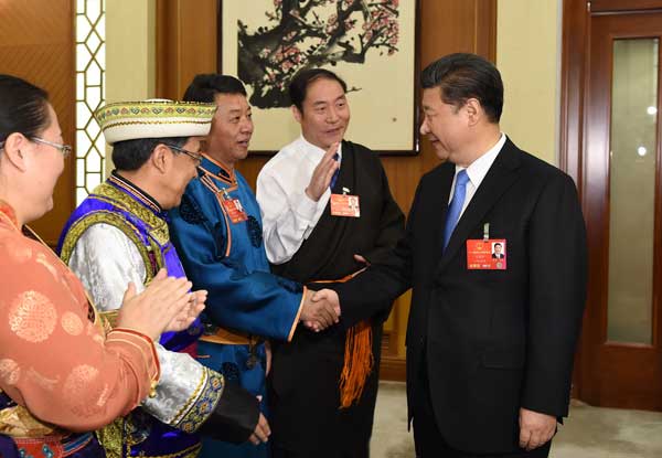 習(xí)近平2016兩會談經(jīng)濟