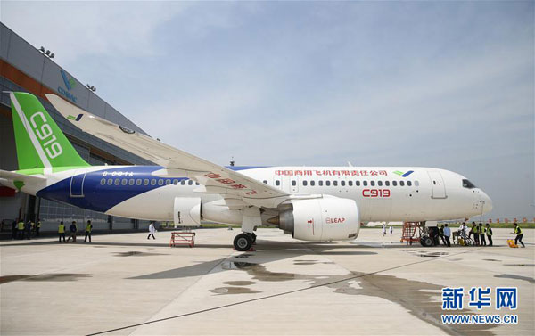 國產客機C919將迎首飛