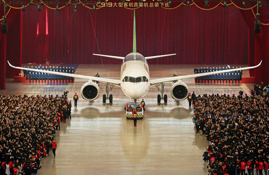 國產客機C919將迎首飛