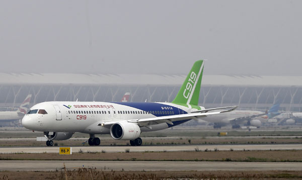 國產客機C919將迎首飛