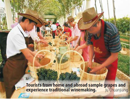 Port city shifts from red wine to 'blue' tourism