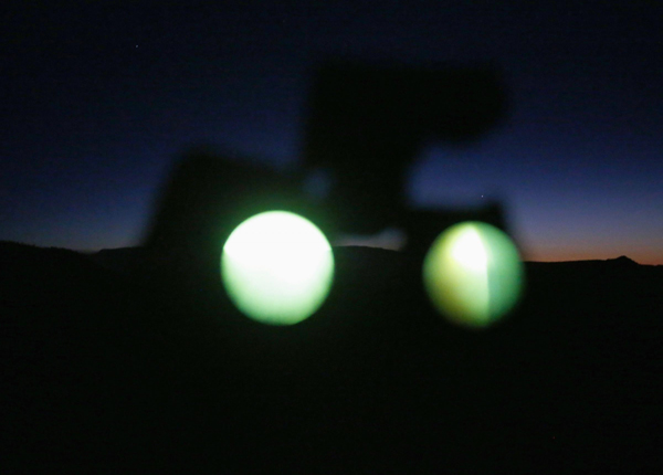 UFO tour in desert