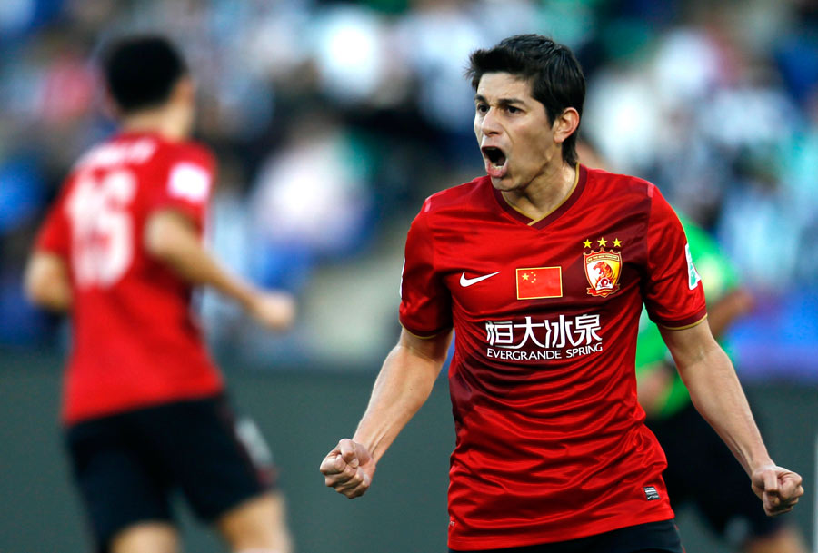 Guangzhou loses to Mineiro in Club World Cup