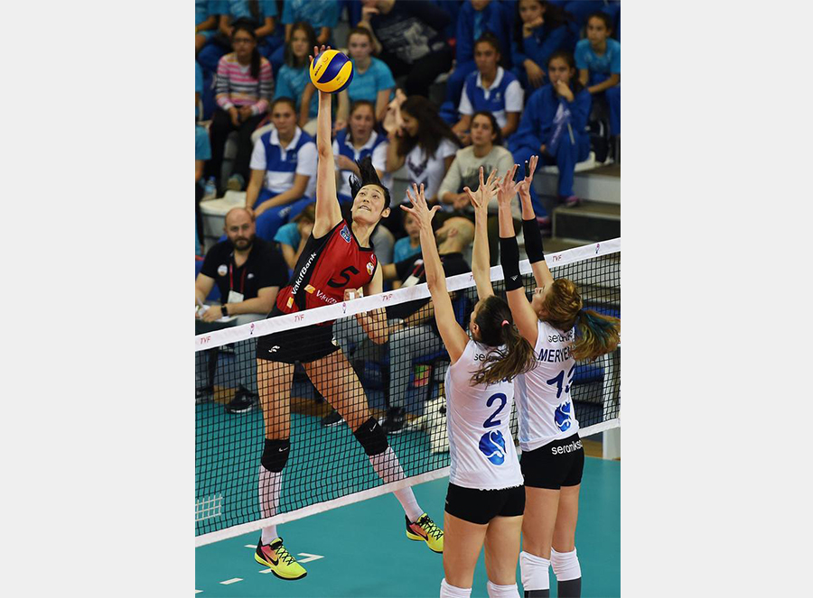 Olympic MVP Zhu leads Turkish volleyball club Vakifbank to opening victory