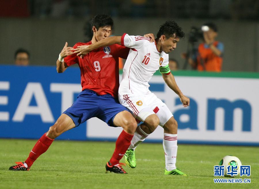 東亞杯：曾誠(chéng)奮勇屢救險(xiǎn) 國(guó)足0:0戰(zhàn)平韓國(guó)