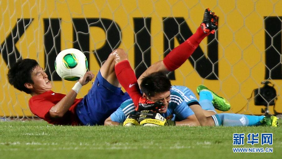 東亞杯：曾誠奮勇屢救險(xiǎn) 國足0:0戰(zhàn)平韓國
