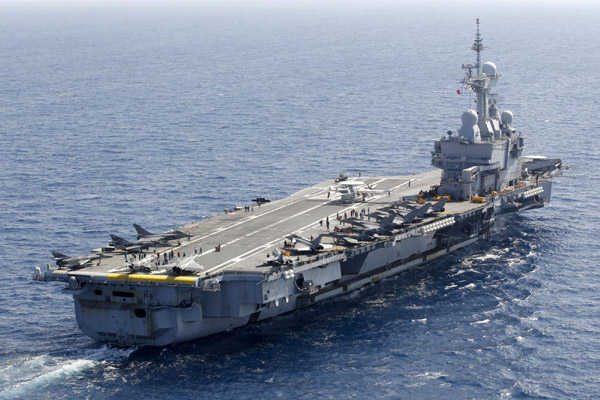 Charles de Gaulle aircraft carrier Charles de Gaulle aircraft carrier