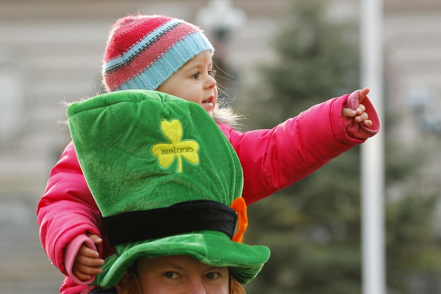 St. Patrick's Day Going green for St. Patrick's Day